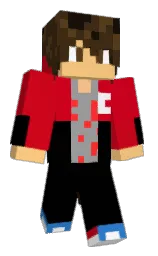 black and rajah Minecraft skin — Classic model — first worn by LiamtheBeast71