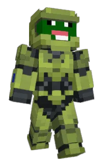Front of Kasattack's skin