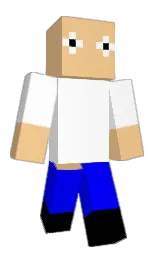 white and manhattan Minecraft skin — Classic model — first worn by ShenkonJr25