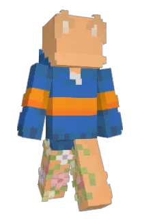 Front of Minecraft skin