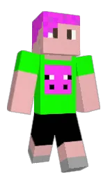 AxisPigman64's Minecraft skin wearing the Migrator cape