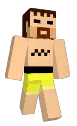 tomamoto's Minecraft skin wearing the MineCon 2011 cape