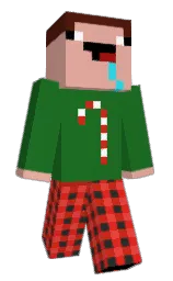 forest green and cashmere Minecraft skin — Classic model — first worn by iron0708