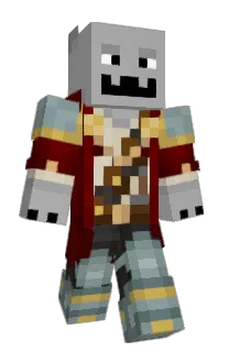 Front of Agracore's skin