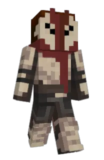 Front of DASERIUS's skin