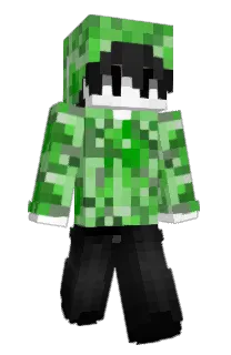 Front of ADHZ's skin