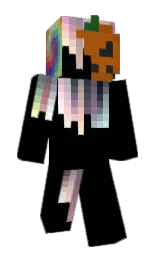 Tactic6's Minecraft skin wearing the Moonlight Trail cape