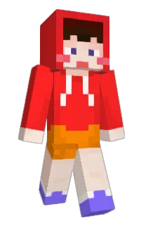 Front of Minecraft skin