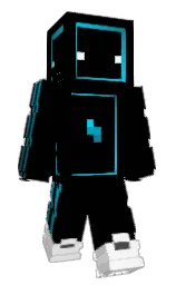 Null3_868's Minecraft skin wearing the Aurora cape