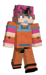 black and red damask Minecraft skin — Slim model