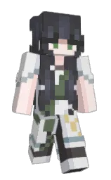 gallery and ship gray Minecraft skin — Slim model — first worn by LittleMikyan