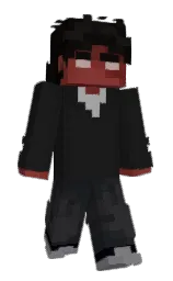 cod gray and shark Minecraft skin — Slim model — first worn by PEWERA