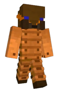Front of Veythos's skin