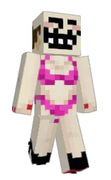 An7uny's Minecraft skin wearing the Pan cape