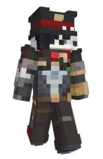 Front of Oriomori's skin