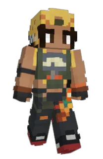 Front of Tyragnar's skin