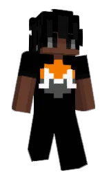black and quincy Minecraft skin — Slim model