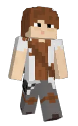 Jnz8's Minecraft skin wearing the 15th Anniversary cape