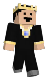 ChristoCode's Minecraft skin wearing the Migrator cape