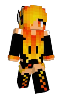 Front of Firehairfox's skin