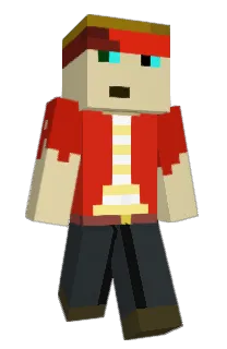 Front of BON123's skin
