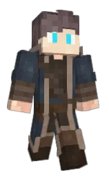 tuna and bright gray Minecraft skin — Classic model