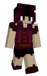 indian khaki and black Minecraft skin — Slim model