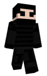 AlphaForce09's Minecraft skin wearing the Pan cape