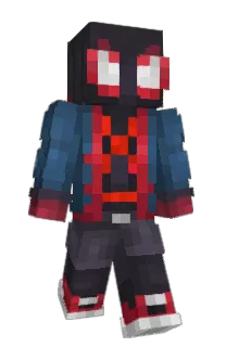 Front of DEMONTIME's skin