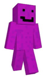 violet eggplant and seance Minecraft skin — Classic model