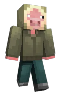 Front of Doughnuut's skin