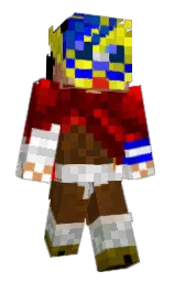 marcuiitos's Minecraft skin wearing the Purple Heart cape