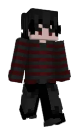 black and mine shaft Minecraft skin — Classic model