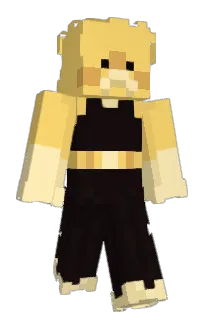 Front of frillofthehunt's skin