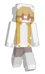white and ebb Minecraft skin — Slim model