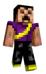 black and buddha gold Minecraft skin — Classic model