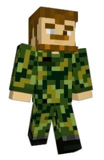 Front of Nuumero's skin