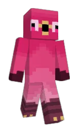 cerise red and cerise Minecraft skin — Slim model