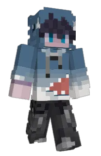 Front of Tenshiromae's skin