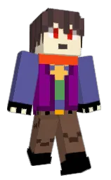 scampi and tobacco brown Minecraft skin — Classic model