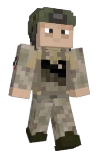 Front of Minecraft skin