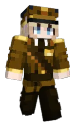 antique bronze and dark ebony Minecraft skin — Slim model — first worn by vilichuwann