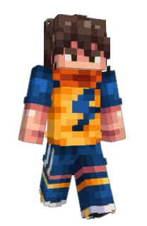 Front of Jaldin's skin