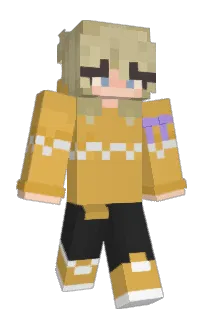Front of endermoony's skin