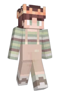 Front of Minecraft skin