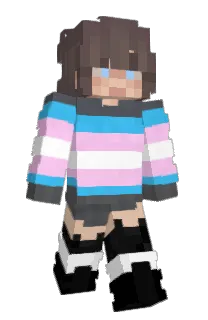 Front of Minecraft skin