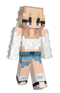 Front of Jaginha's skin