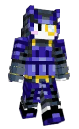 shark and black Minecraft skin — Classic model