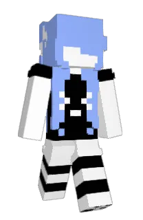 Front of acornet's skin