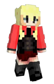 Front of Femden's skin